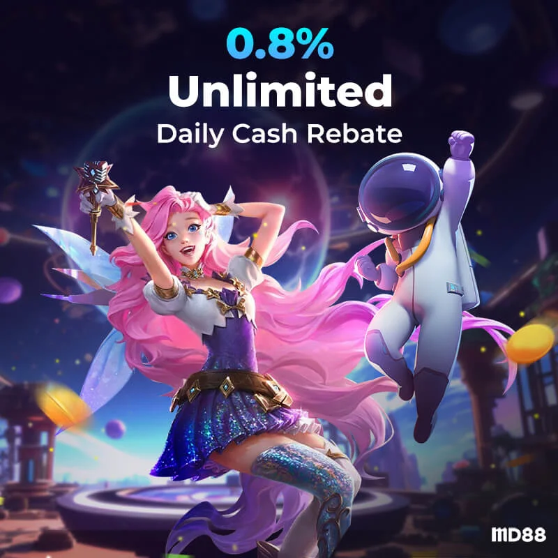 MD88 0.8% Unlimited Daily Cash Rebate