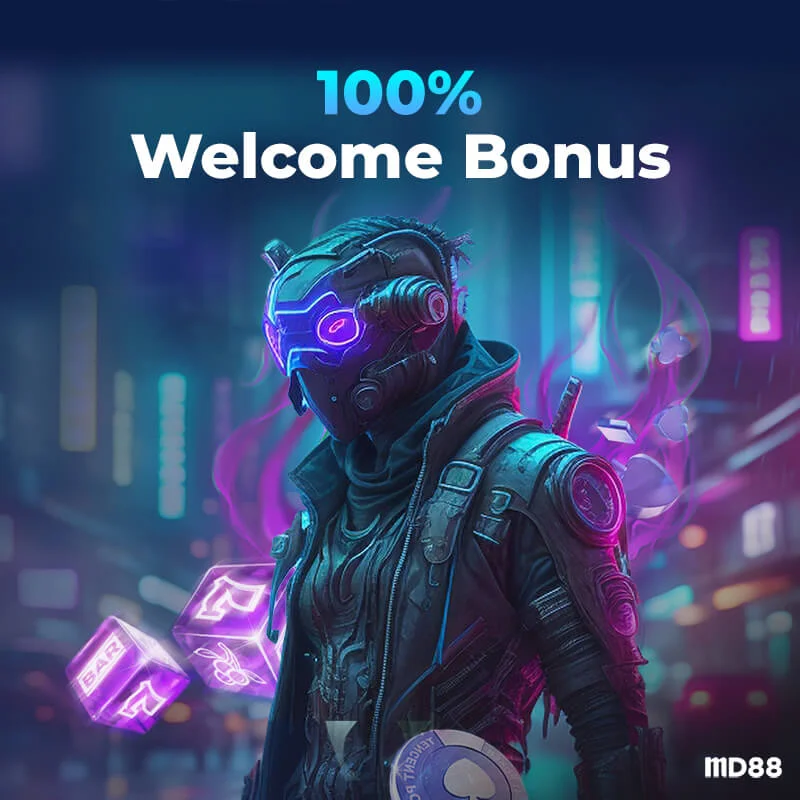 MD88 100% Slot Welcome Bonus