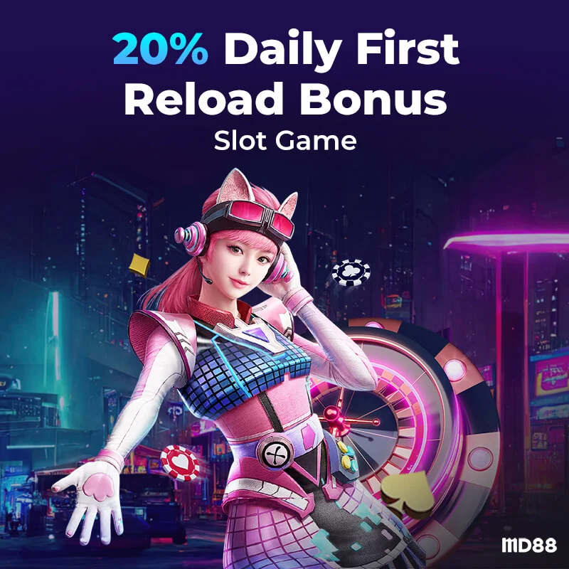 MD88 20% Slot Bonus Daily First