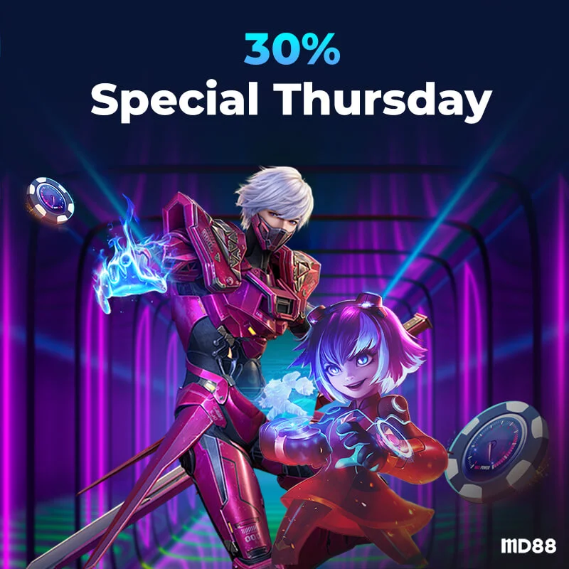 MD88 30% Special Thursday Bonus