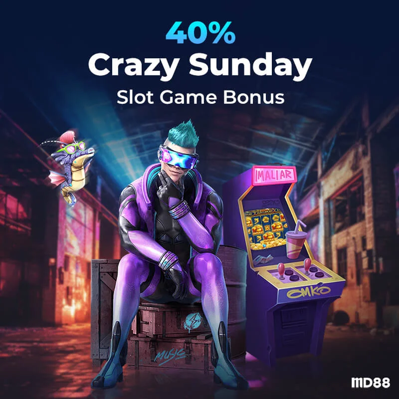 MD88 40% Crazy Sunday Bonus